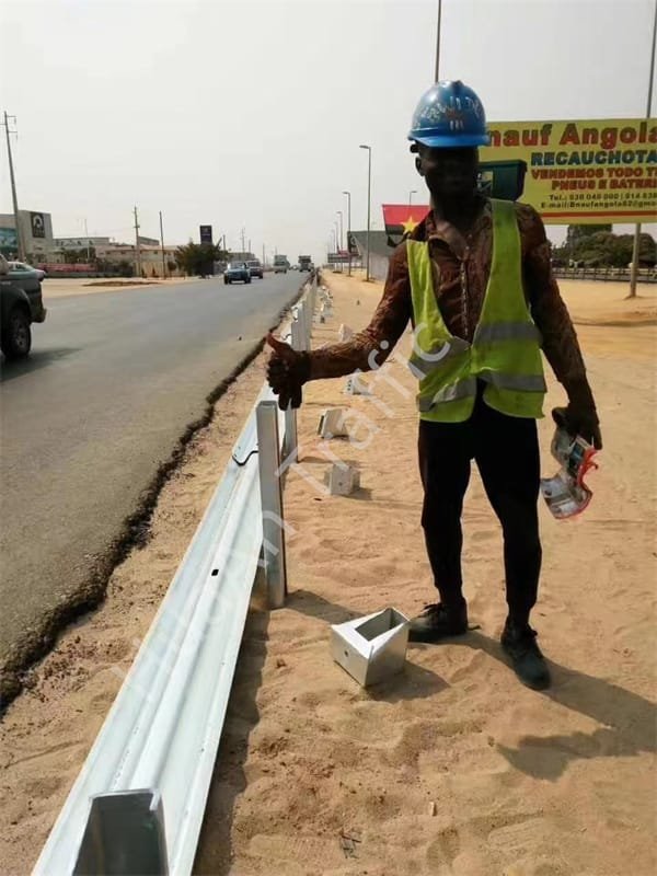 Guardrail Installation on-site around the world