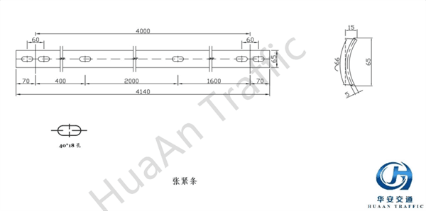 Beam Guardrail System Size